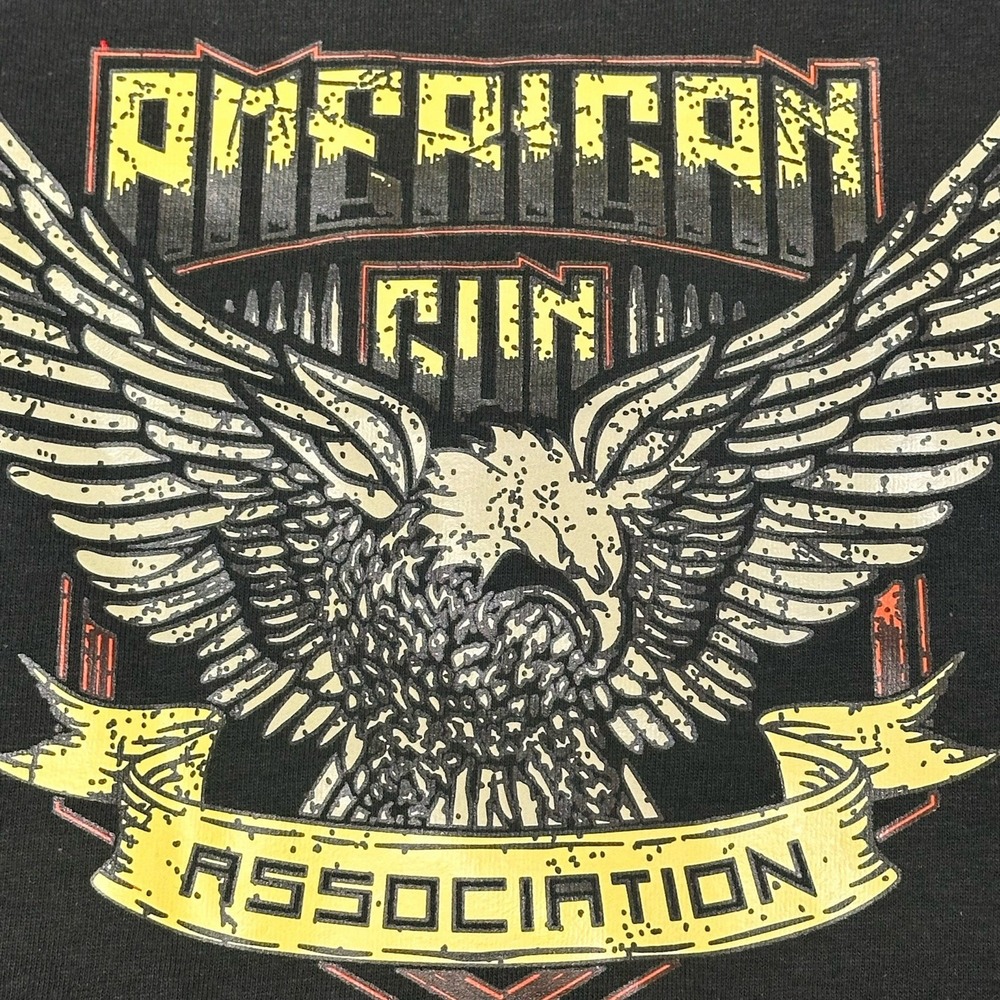 American Gun‎ Association Shirt Men's XL Patriotic USA Firearms Guns Eagle